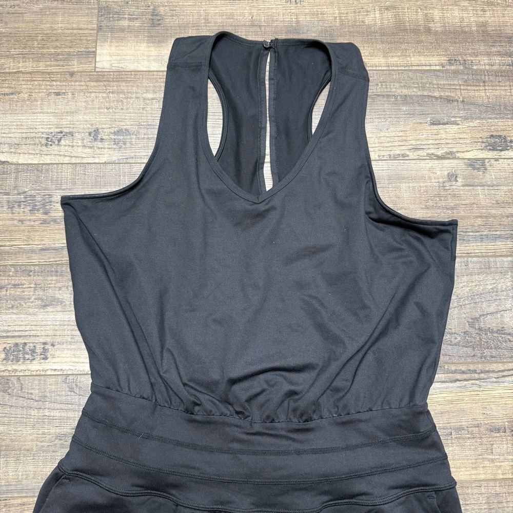 Sweaty Betty Black Athletic Jumpsuit Racerback Athletic Lounge Women's Medium - Picture 2 of 11